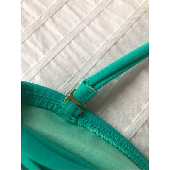 Forever 21 Strappy Aquamarine Bathing Suit top - Picture 5 of 11